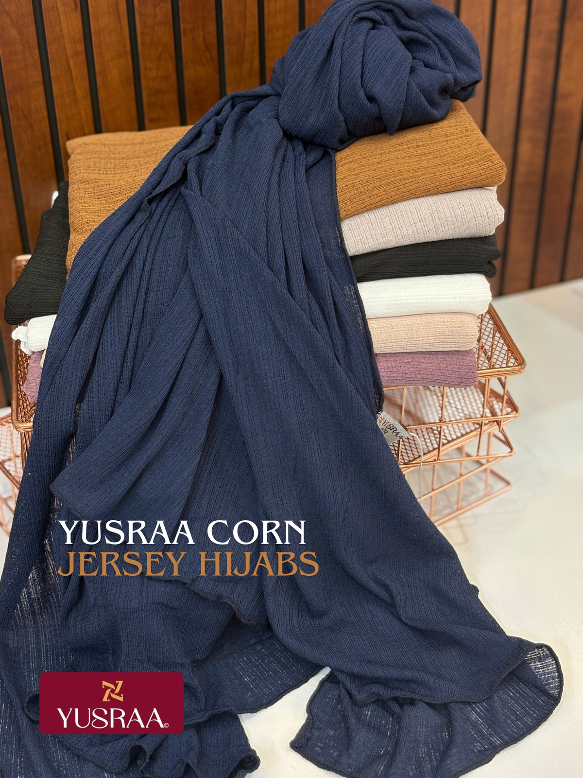 Yusraa Corn Jersey Hijabs