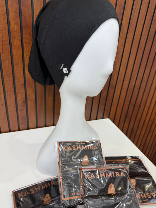 Kashmira Premium Black Tube Cap
