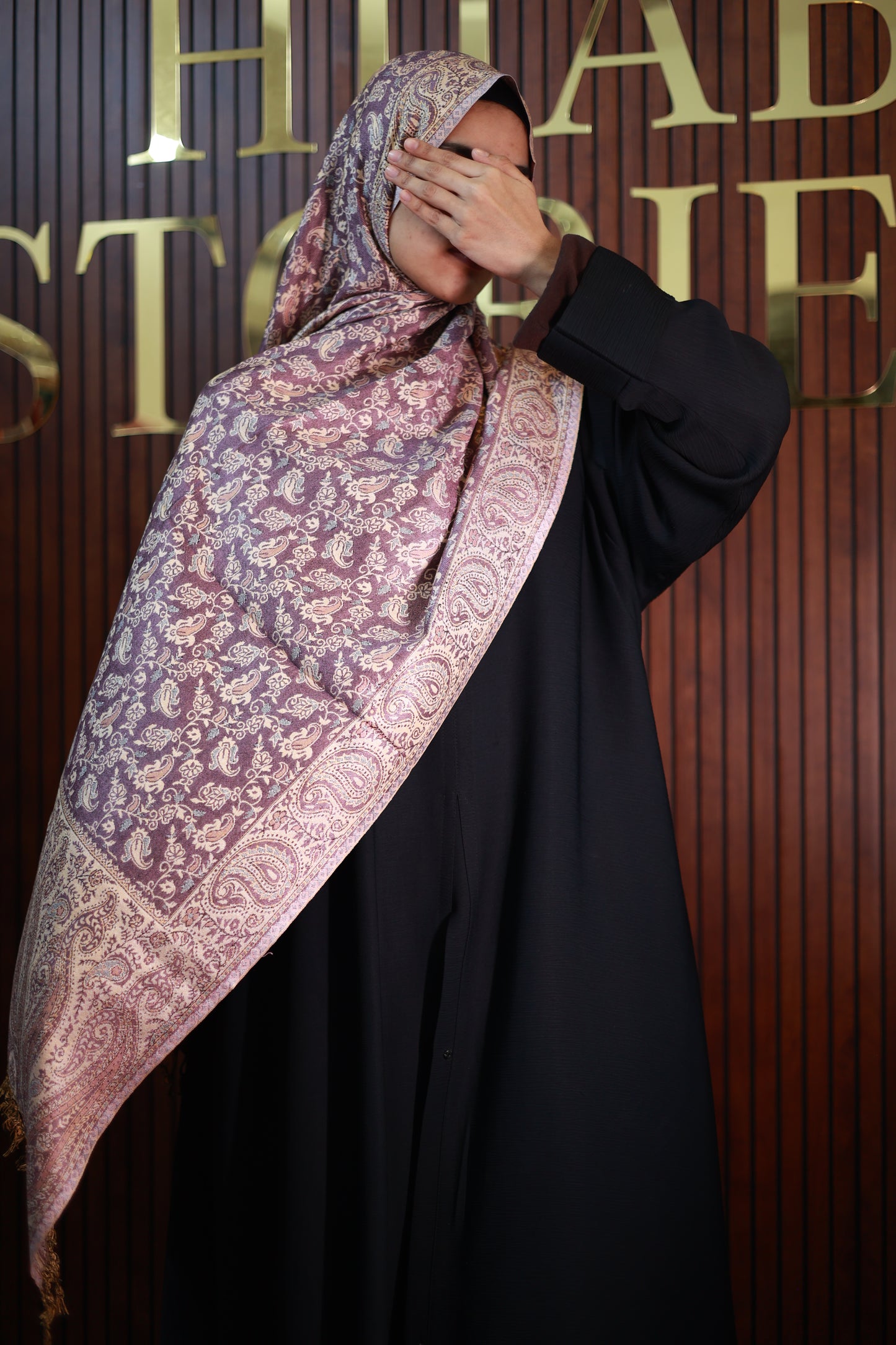 004 Premium Woven Pashmina Shawl Wrap Scarf