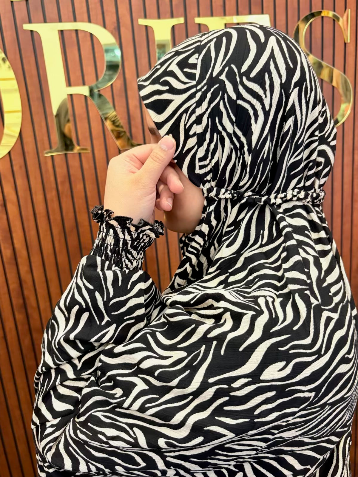 Barakah Premium Printed Namaz Makhana with Sleeves