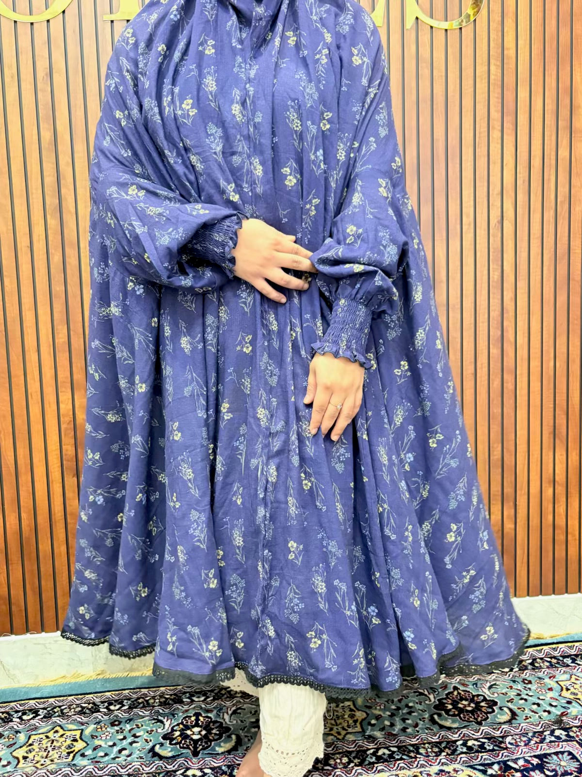 Mina Premium Printed Namaz Makhana with Sleeves