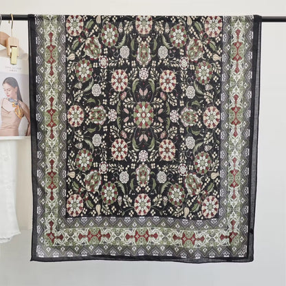 Roblox Flower Printed Viscose Scarf