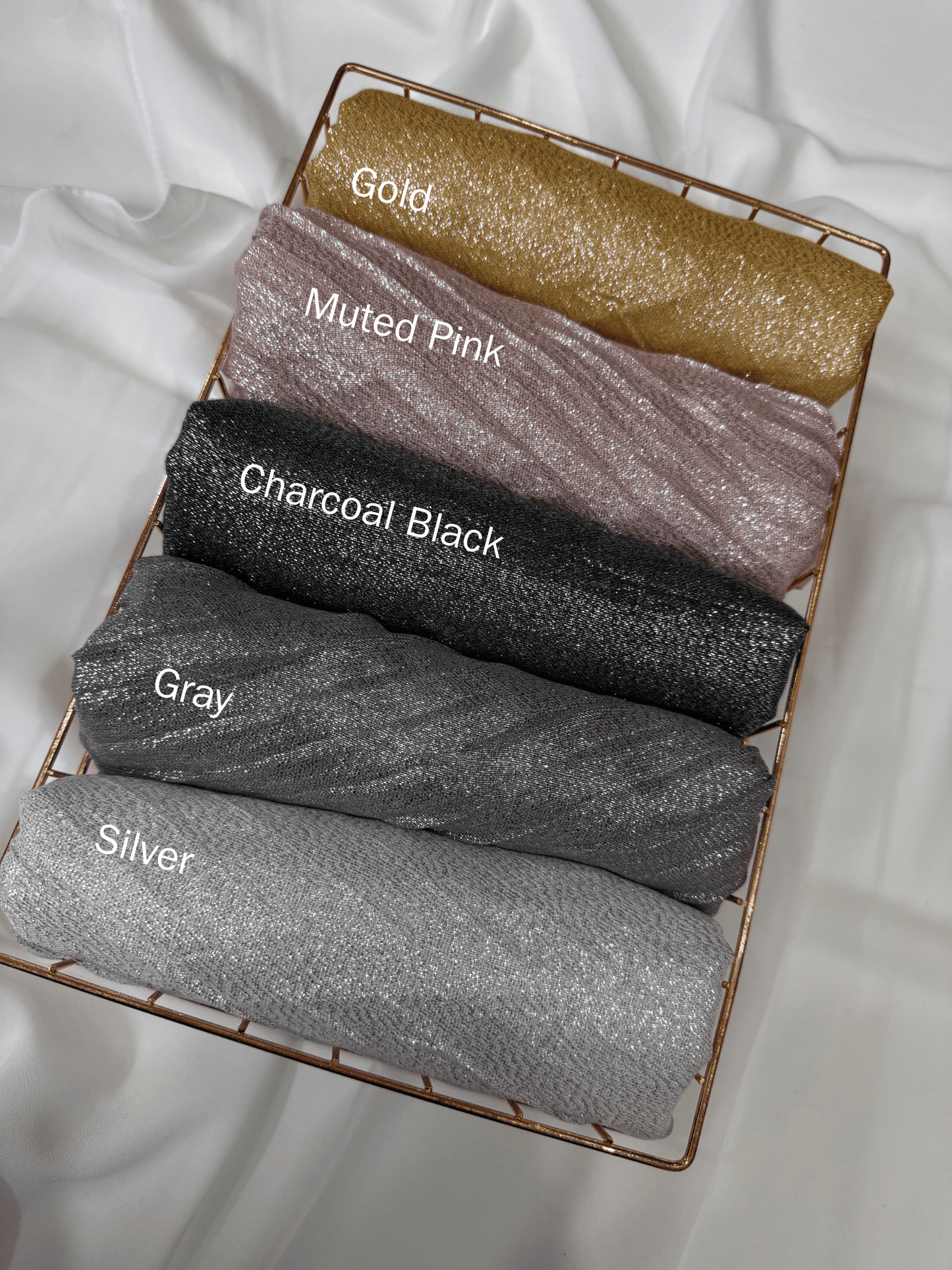 Pleated Cotton Extra Shine Hijabs