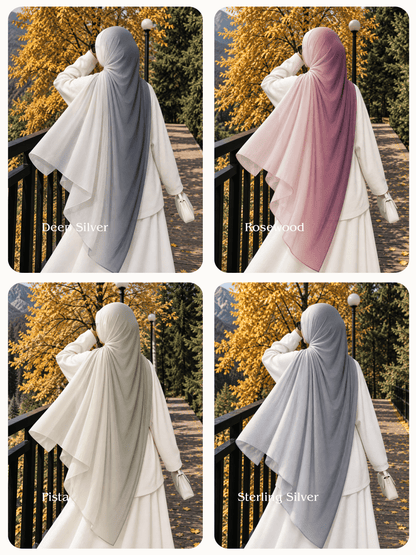 Ombre Jersey Hijabs