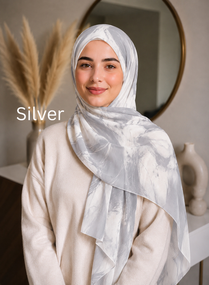 Shaded Ombre Chiffon Hijabs