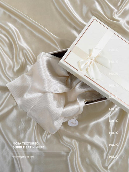 Moja Textured Bubble Satin Hijabs