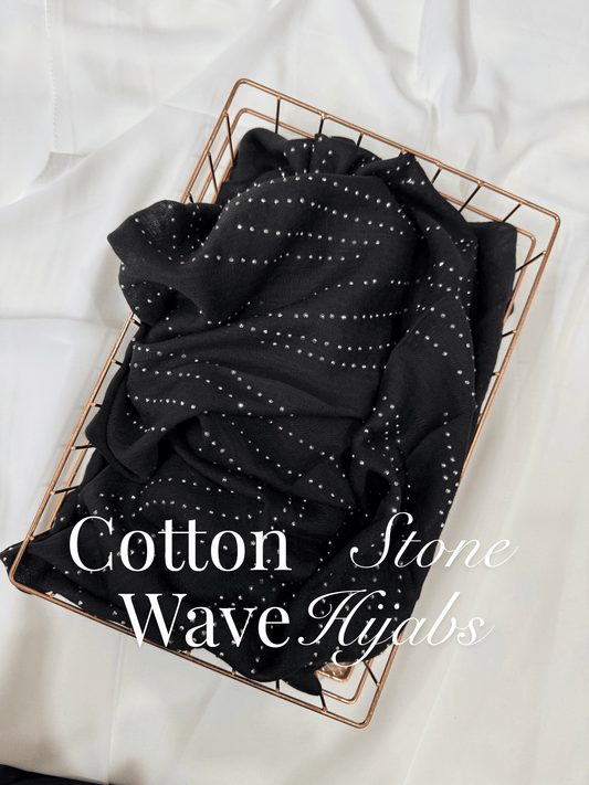 Cotton Wave Stone Hijabs