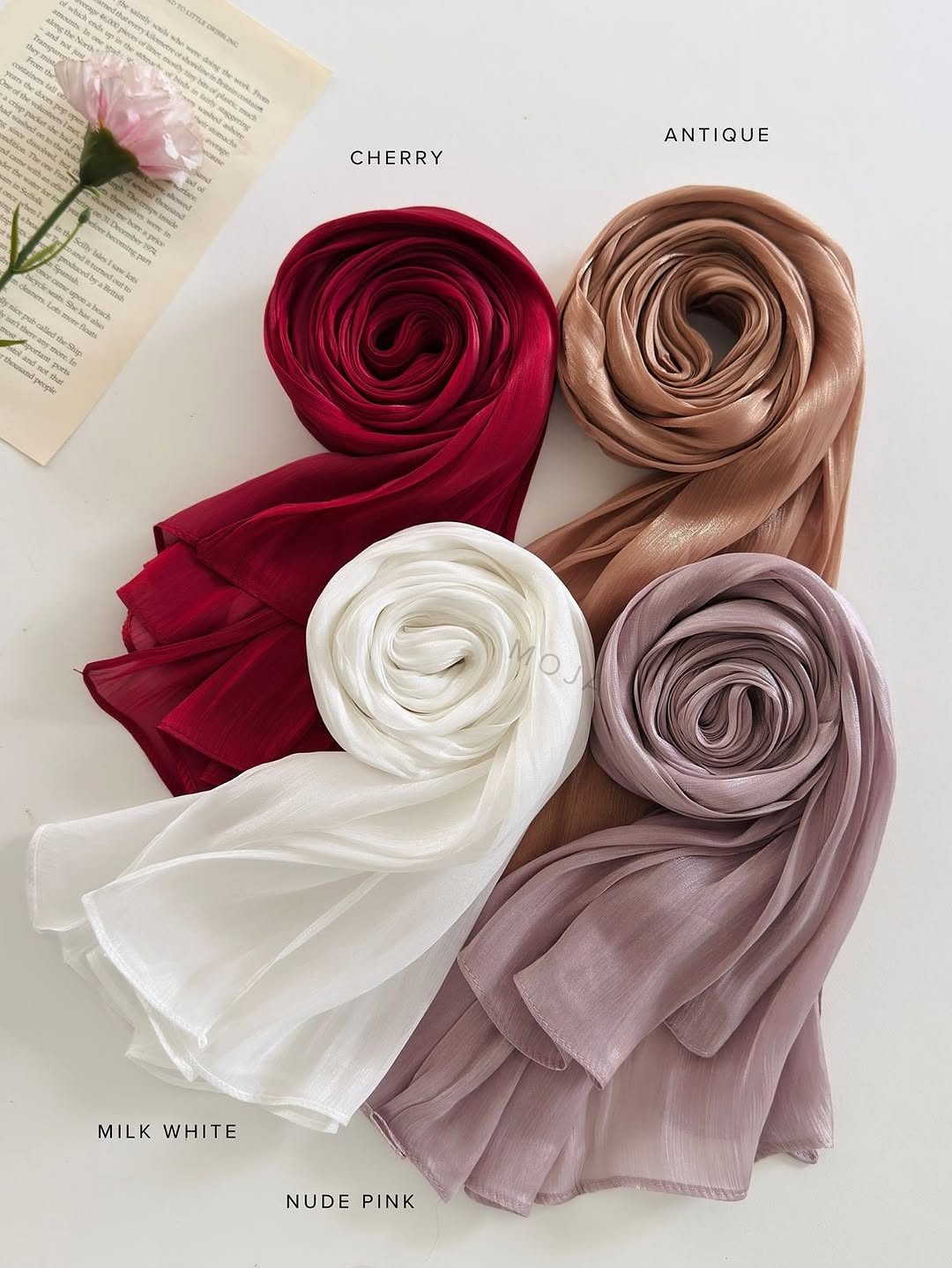 Moja Organza Shimmer Hijabs