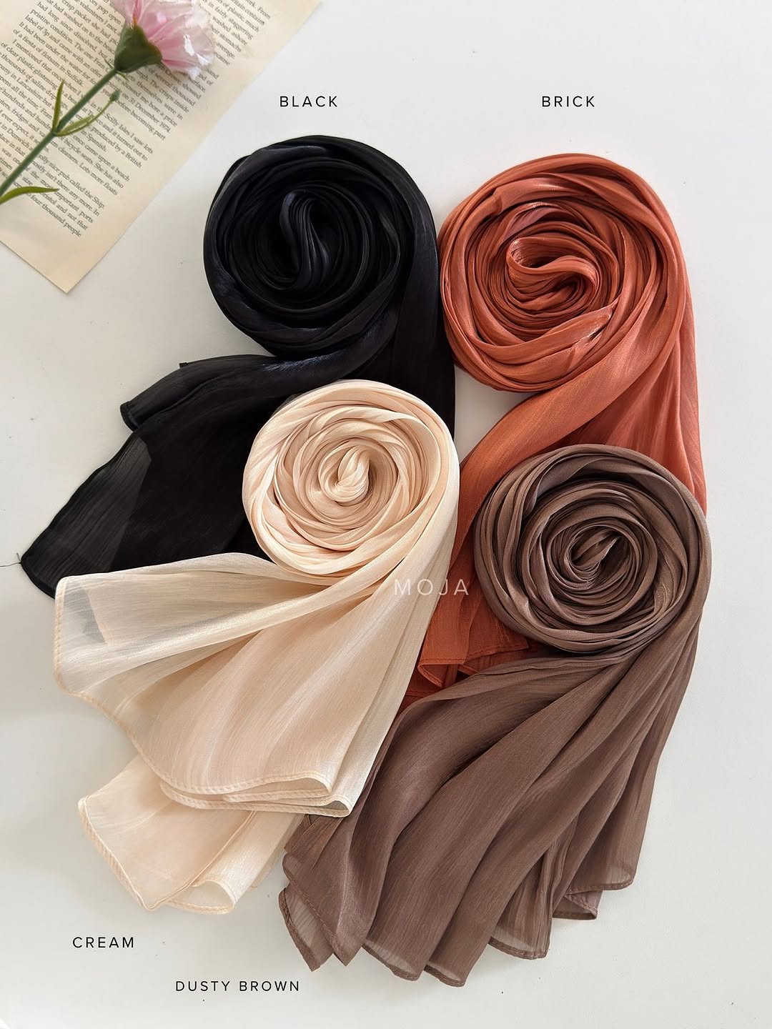 Moja Organza Shimmer Hijabs