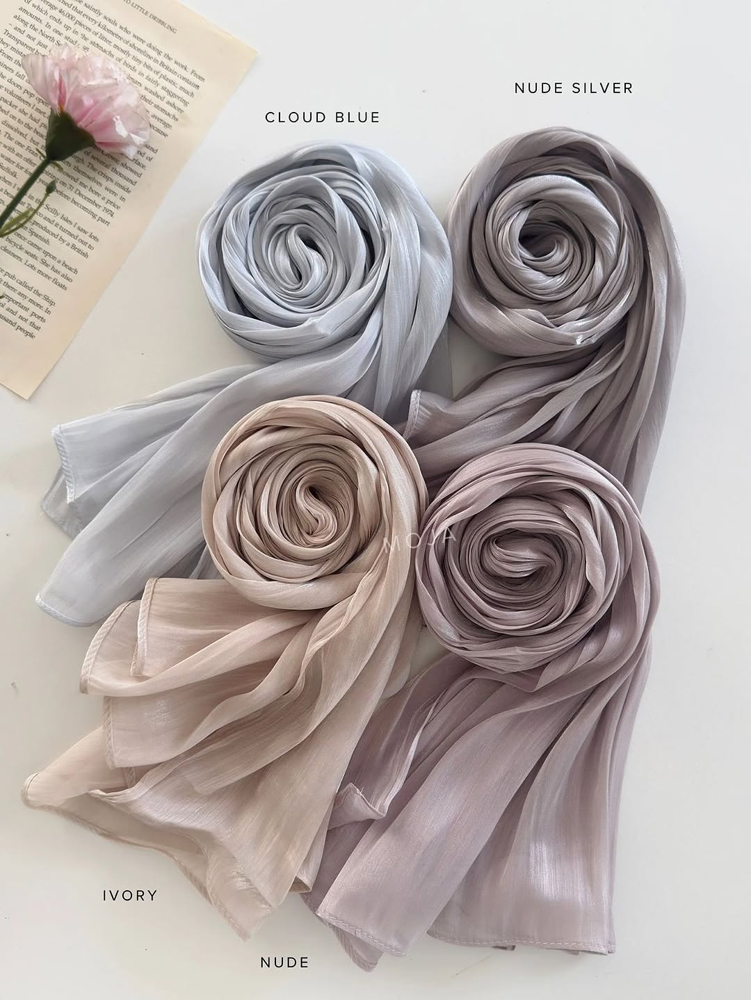 Moja Organza Shimmer Hijabs