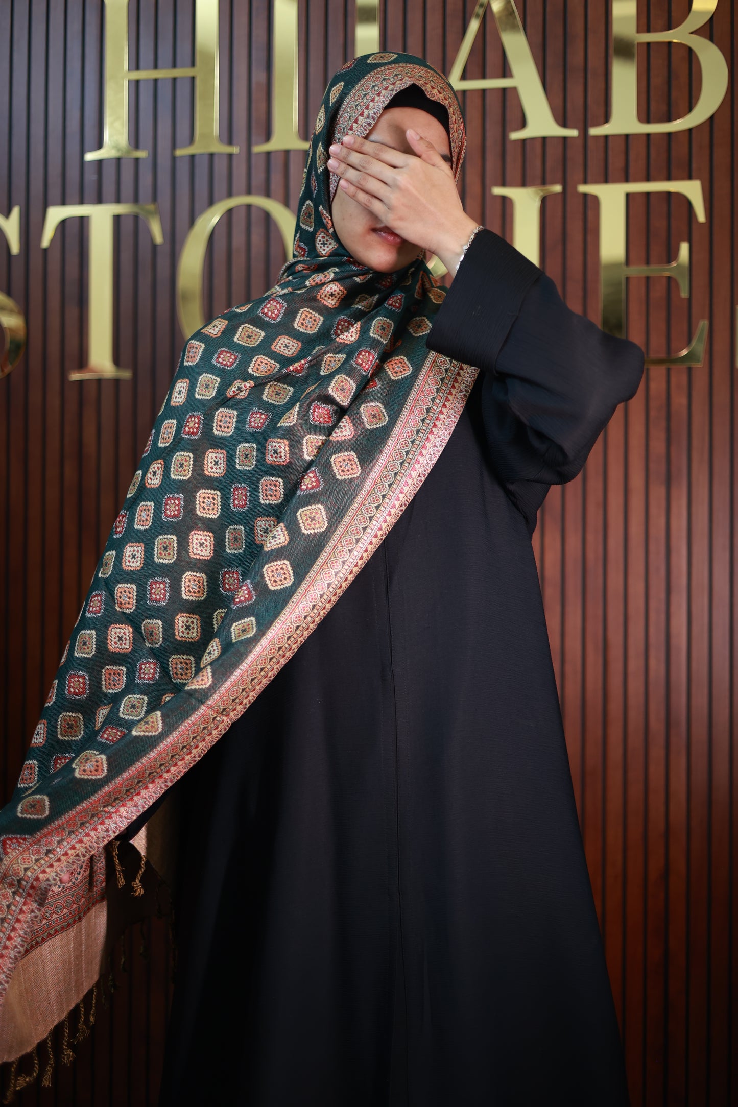 013 Premium Woven Pashmina Shawl Wrap Scarf