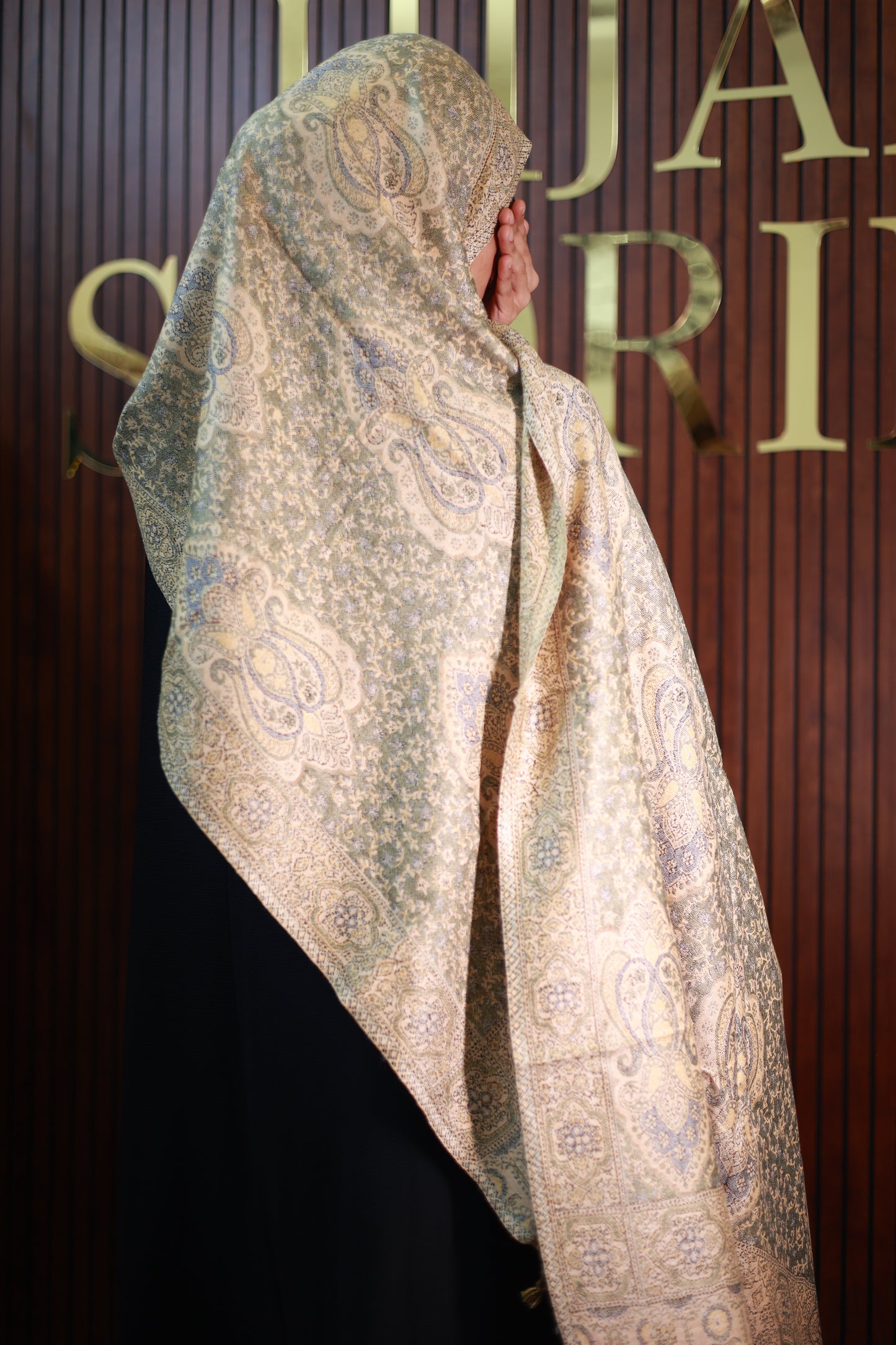 008 Premium Woven Pashmina Shawl Wrap Scarf