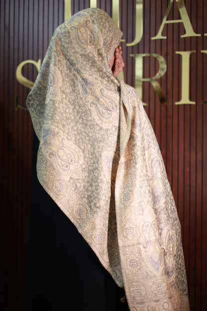 008 Premium Woven Pashmina Shawl Wrap Scarf