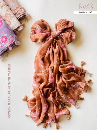 R & S Floral Bloom Cotton Hijabs
