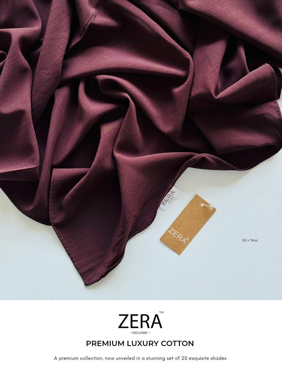 Zera Premium Luxury Cotton Hijabs