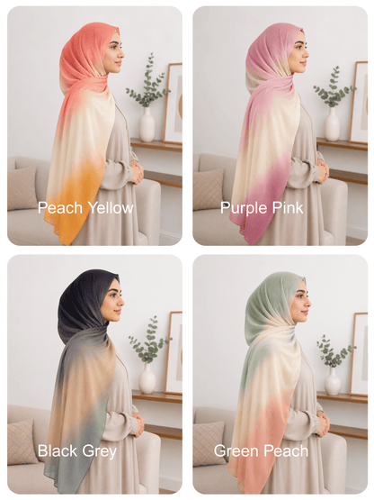 Cotton Ombré Hijabs Monsoon 26’