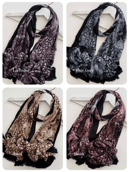 MOJA Printed Modal Crinkle Hijabs