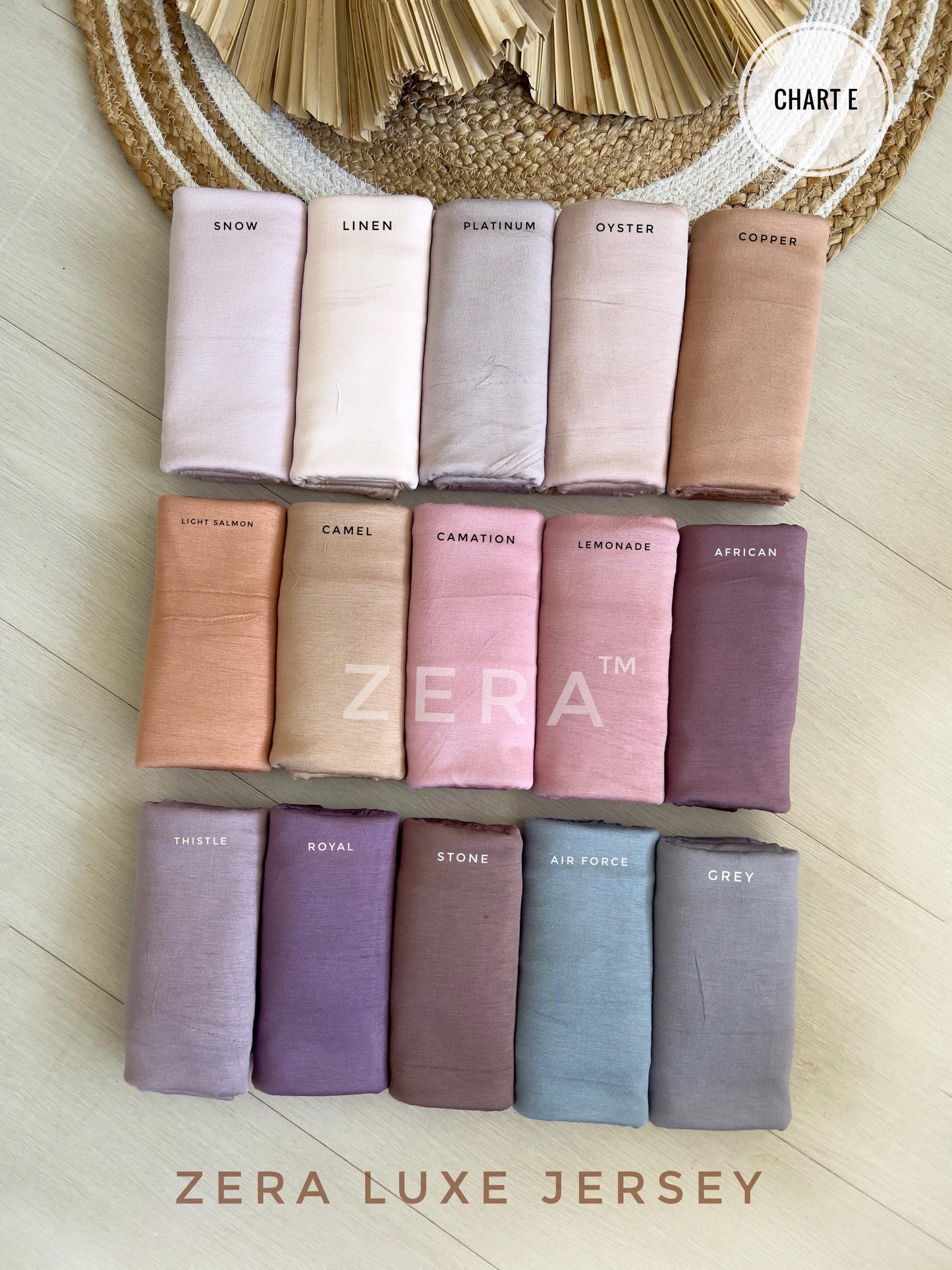 Zera 2M Luxe Jersey Hijabs 2026