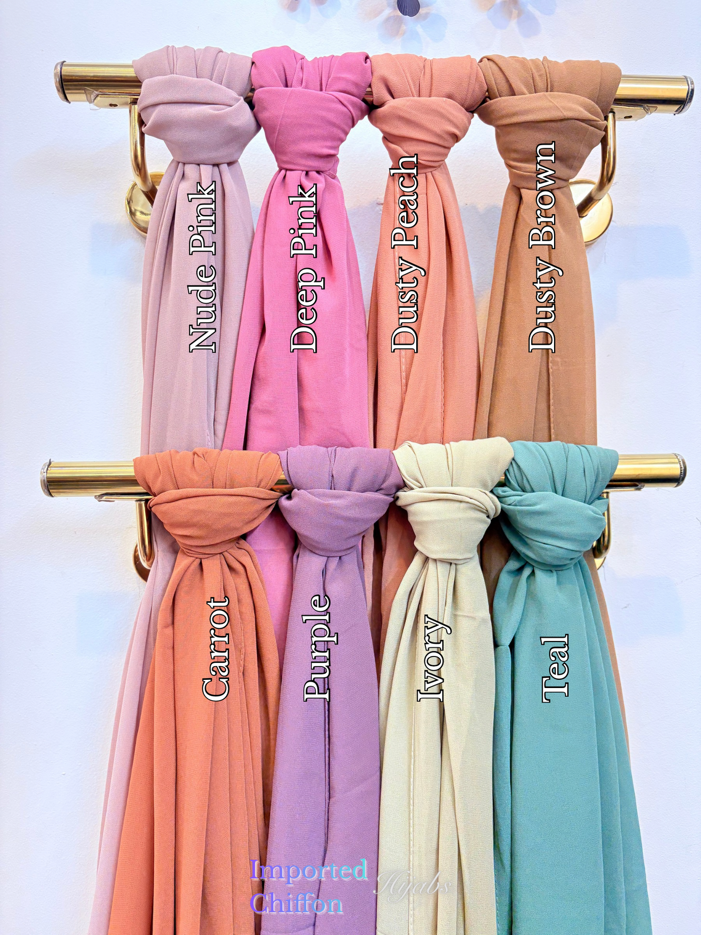 Premium Imported Chiffon Hijabs