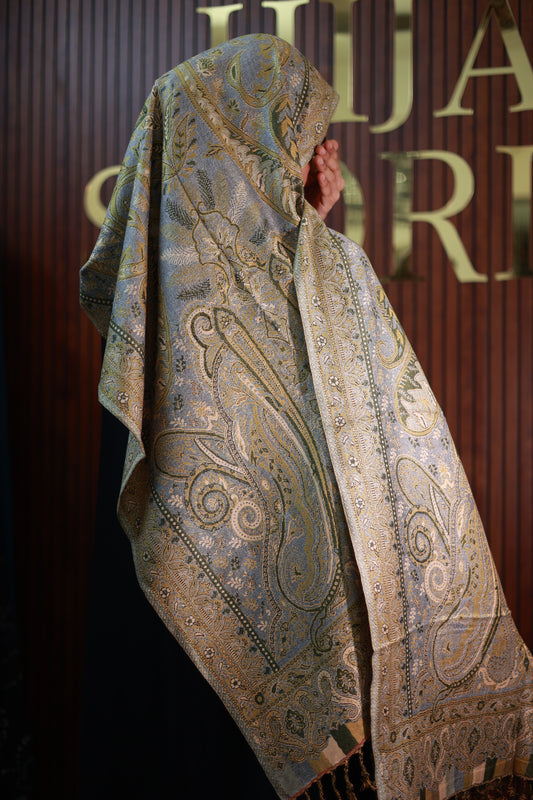 045 Premium Woven Pashmina Shawl Wrap Scarf