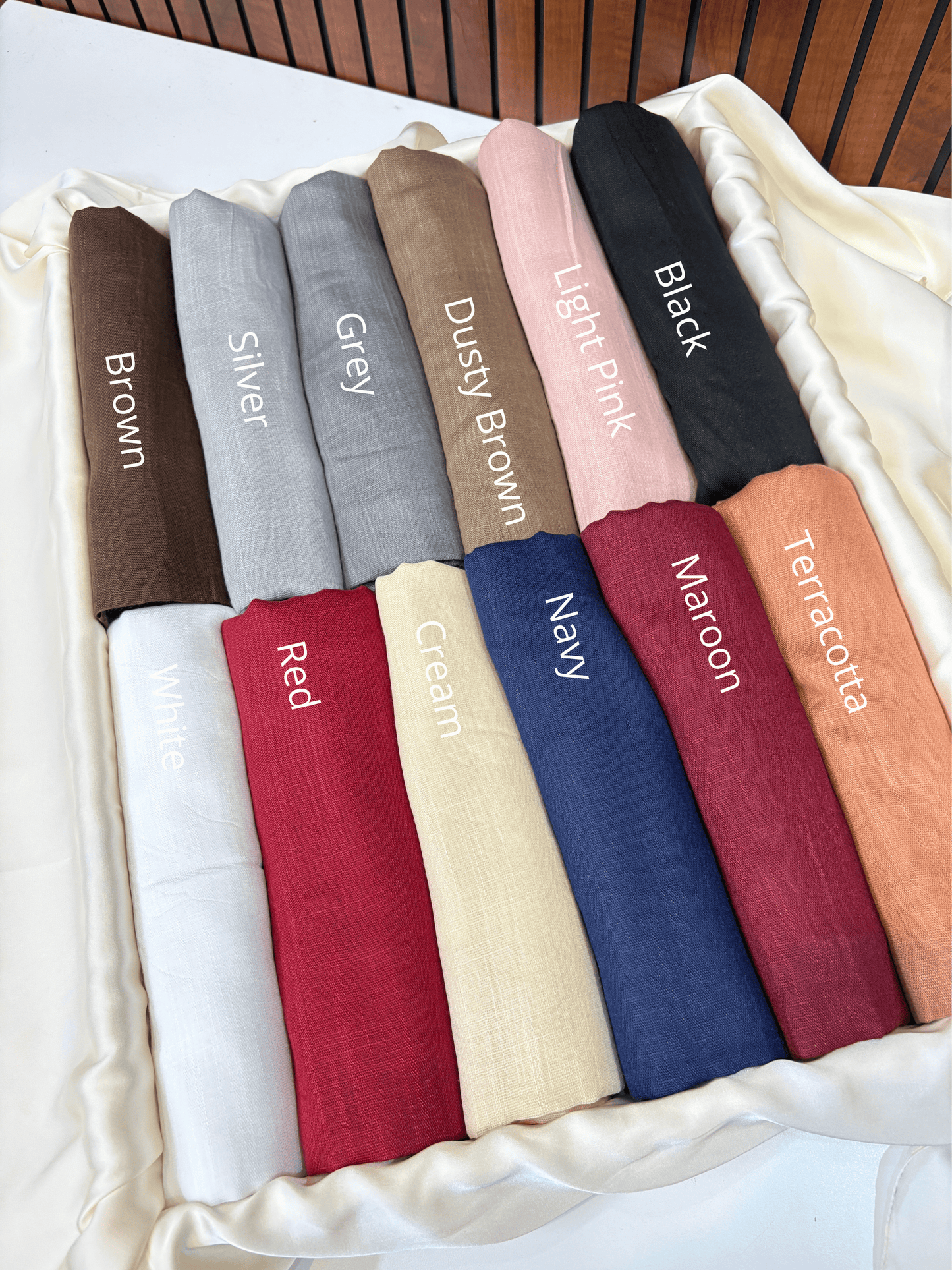 Imported Modal Linen Hijabs Monsoon 26'