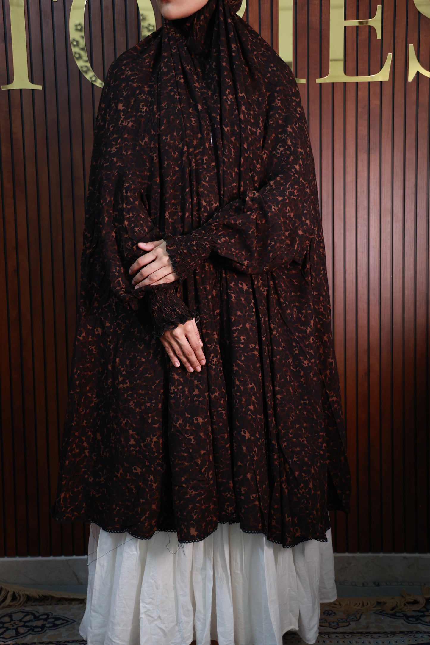 Nadiya Premium Printed Namaz Makhana with Sleeve