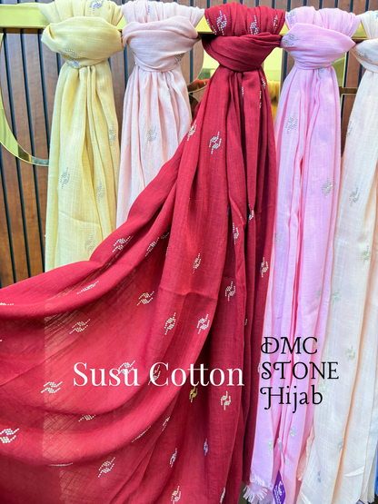 Susu Cotton DMC Stone Hijabs