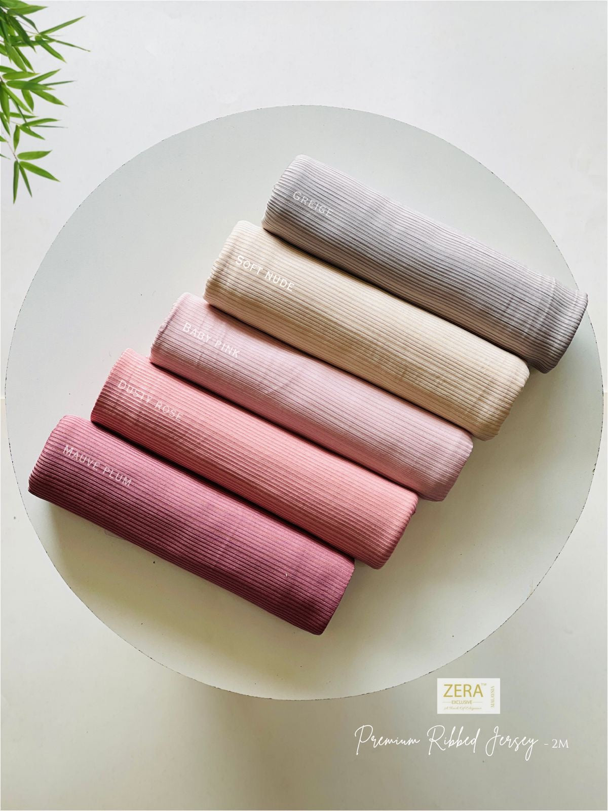 Zera Ribbed Jersey 2M Hijabs