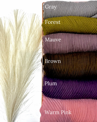 Yusraa Ribbed Cotton Hijabs