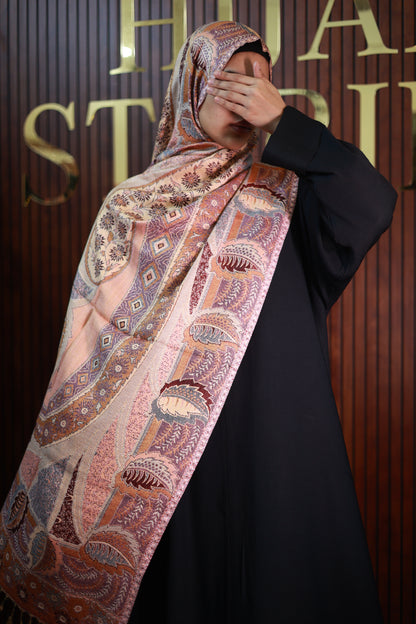 032 Premium Woven Pashmina Shawl Wrap Scarf