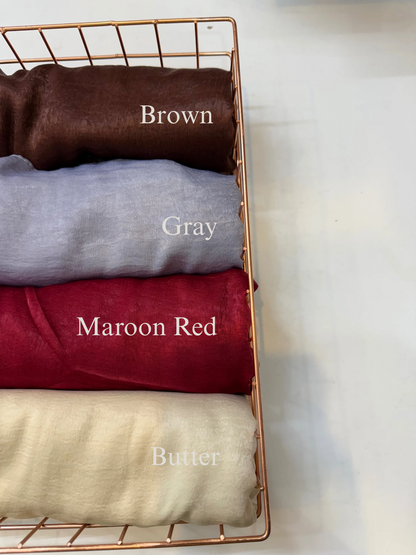 Yusraa Cotton Velvet Shine Hijabs