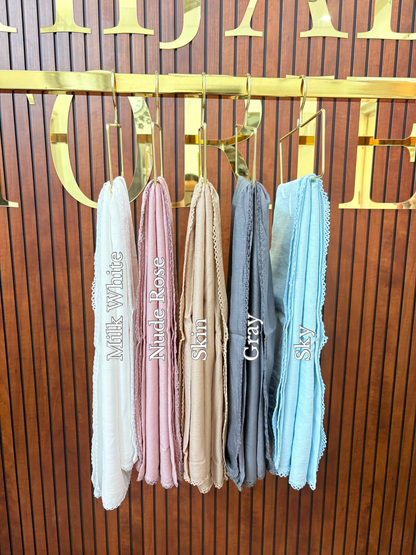 Soft Cotton Crochet Hijabs