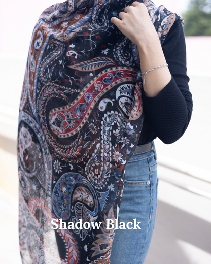 Mehendi Printed Cotton Hijabs