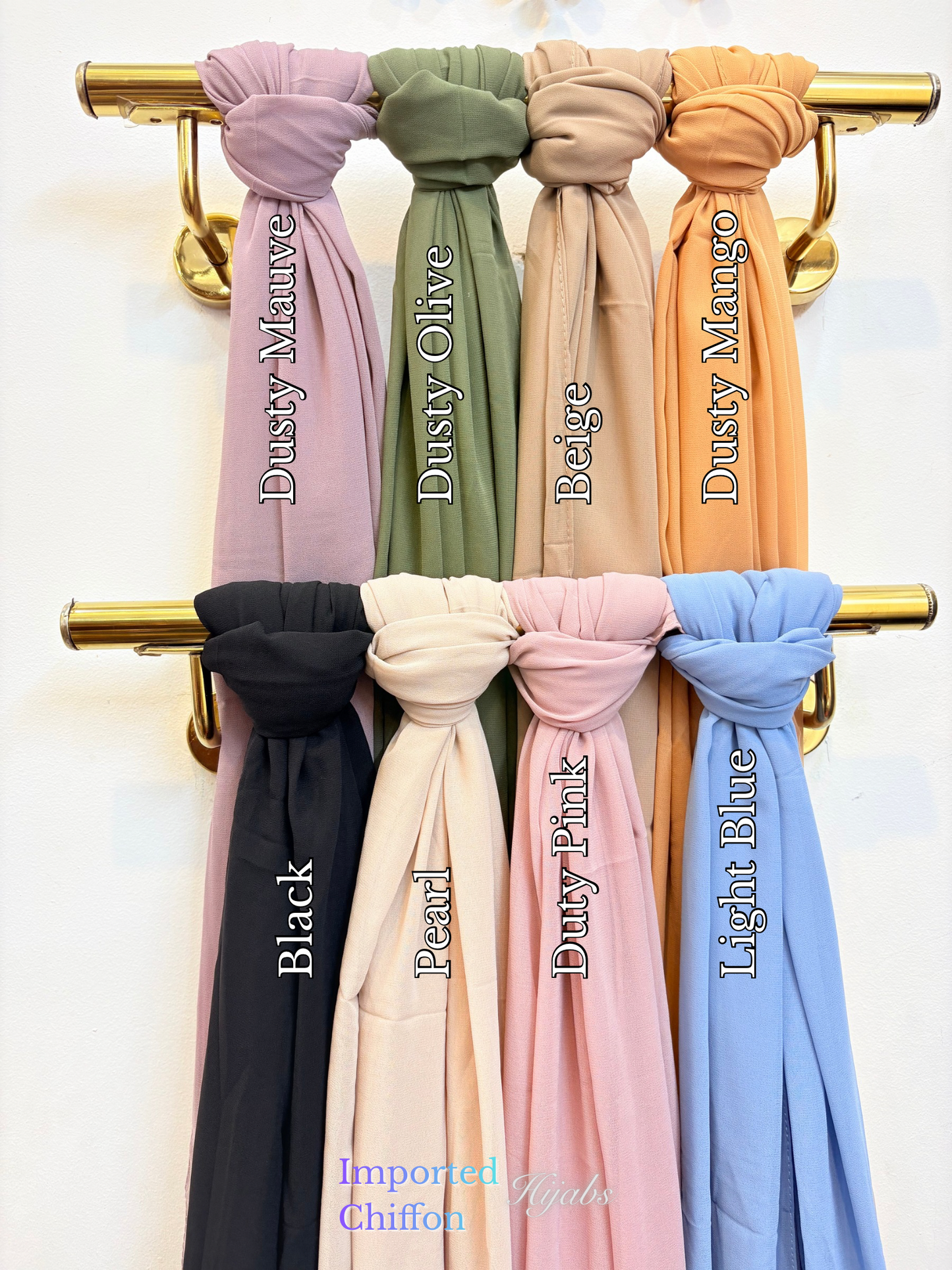 Premium Imported Chiffon Hijabs