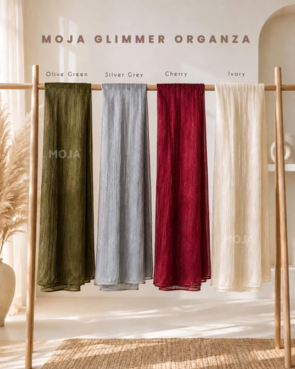Moja Glimmer Organza Hijabs