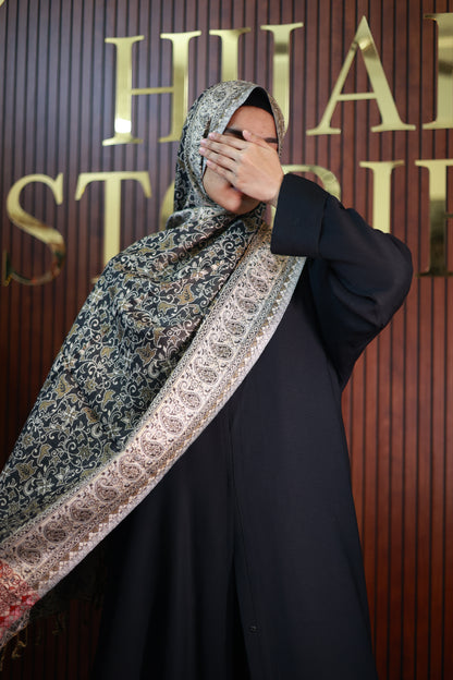007 Premium Woven Pashmina Shawl Wrap Scarf