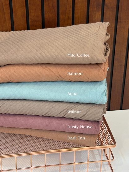 Cotton Pleated Hijabs