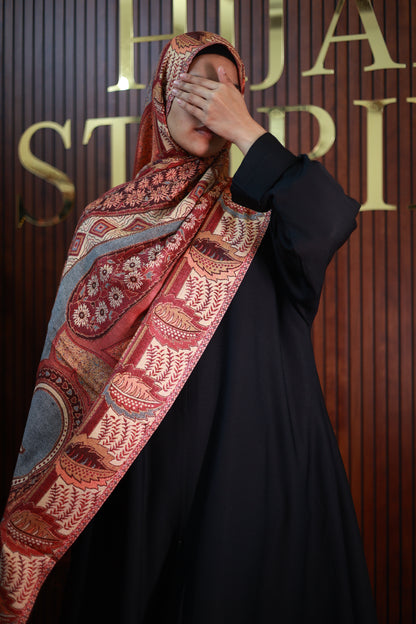 031 Premium Woven Pashmina Shawl Wrap Scarf