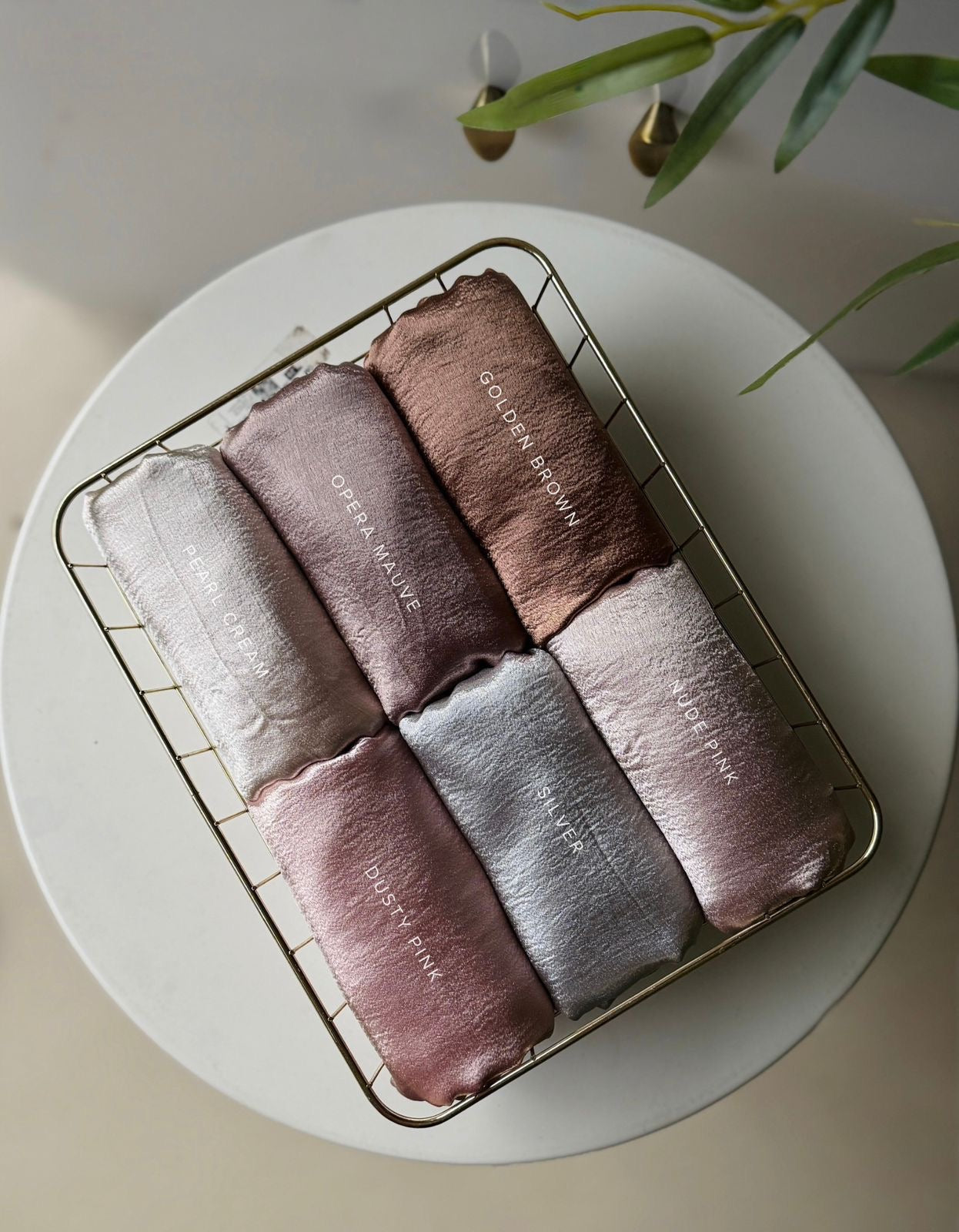 Zera Luxe Satin Hijabs