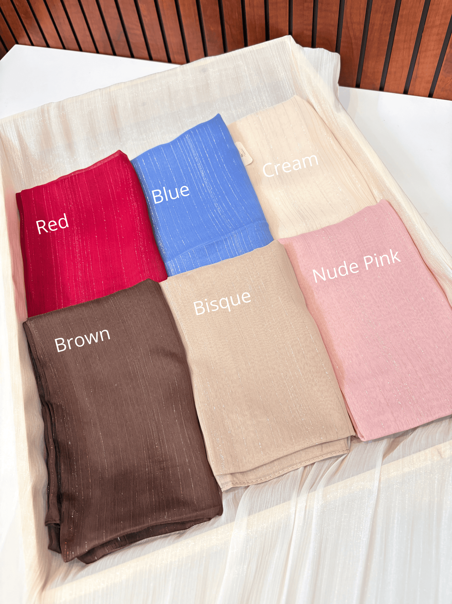 Yusra Georgette Shimmer Hijabs Monsoon 26’