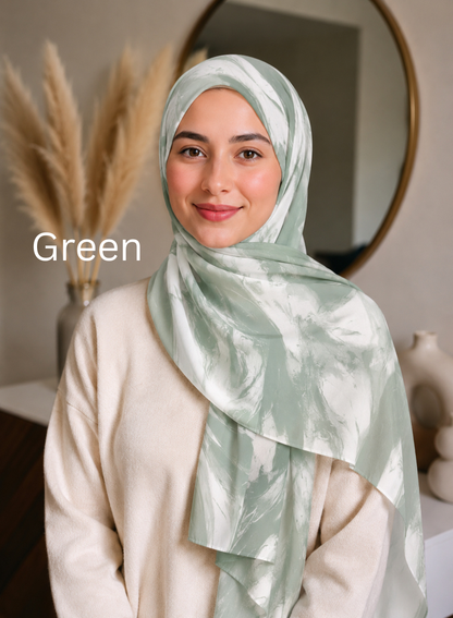 Shaded Ombre Chiffon Hijabs