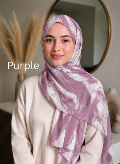 Shaded Ombre Chiffon Hijabs