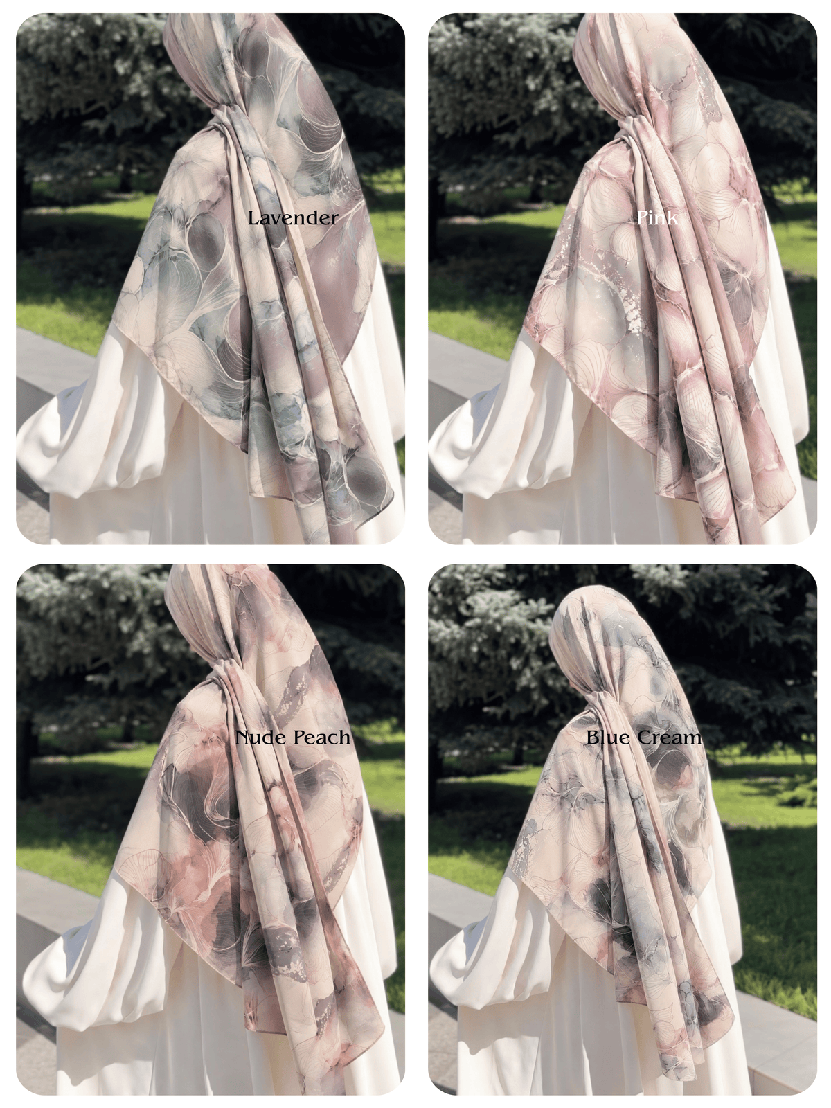 Galaxy Printed Cotton Hijabs