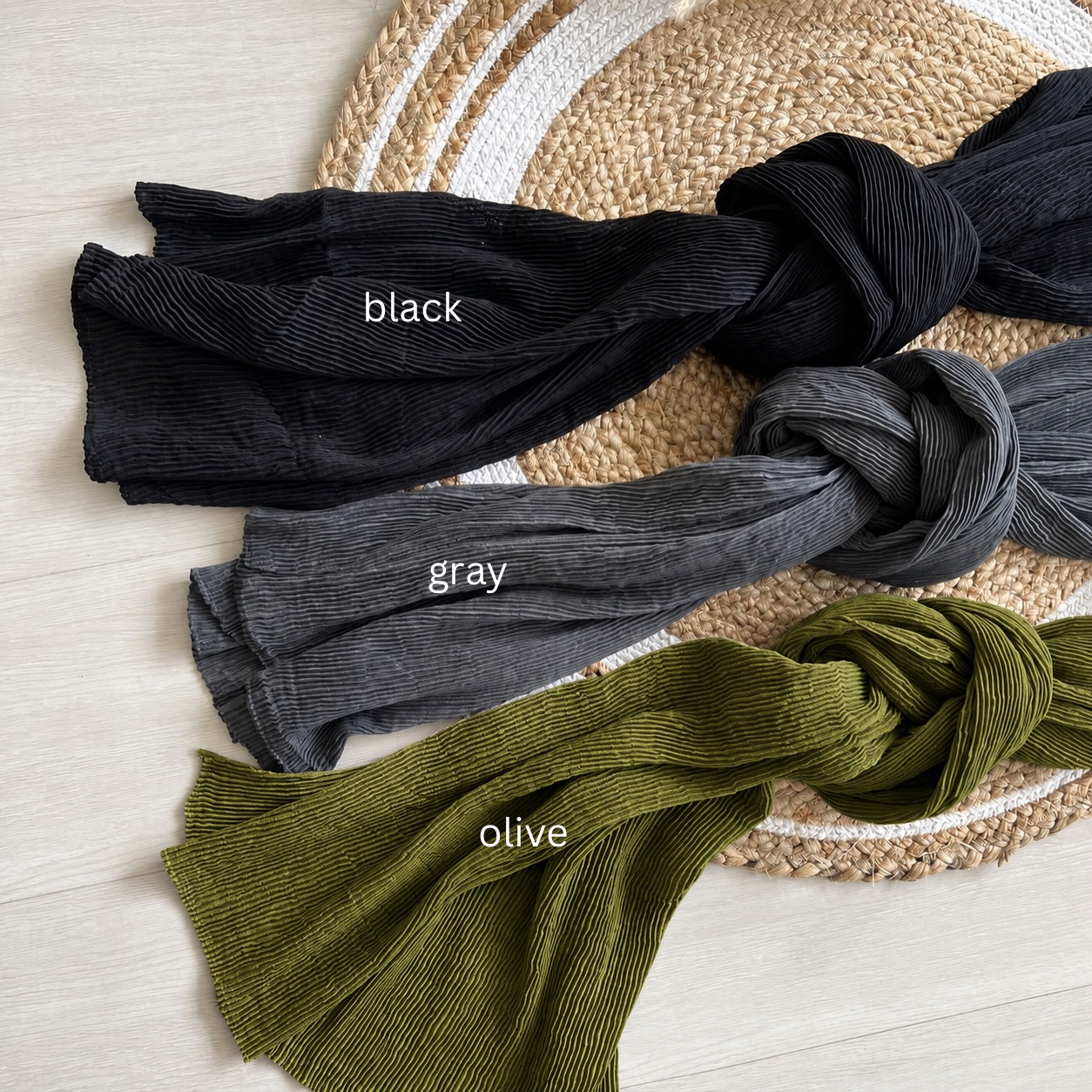 MOJA Ribbed Cotton Hijabs