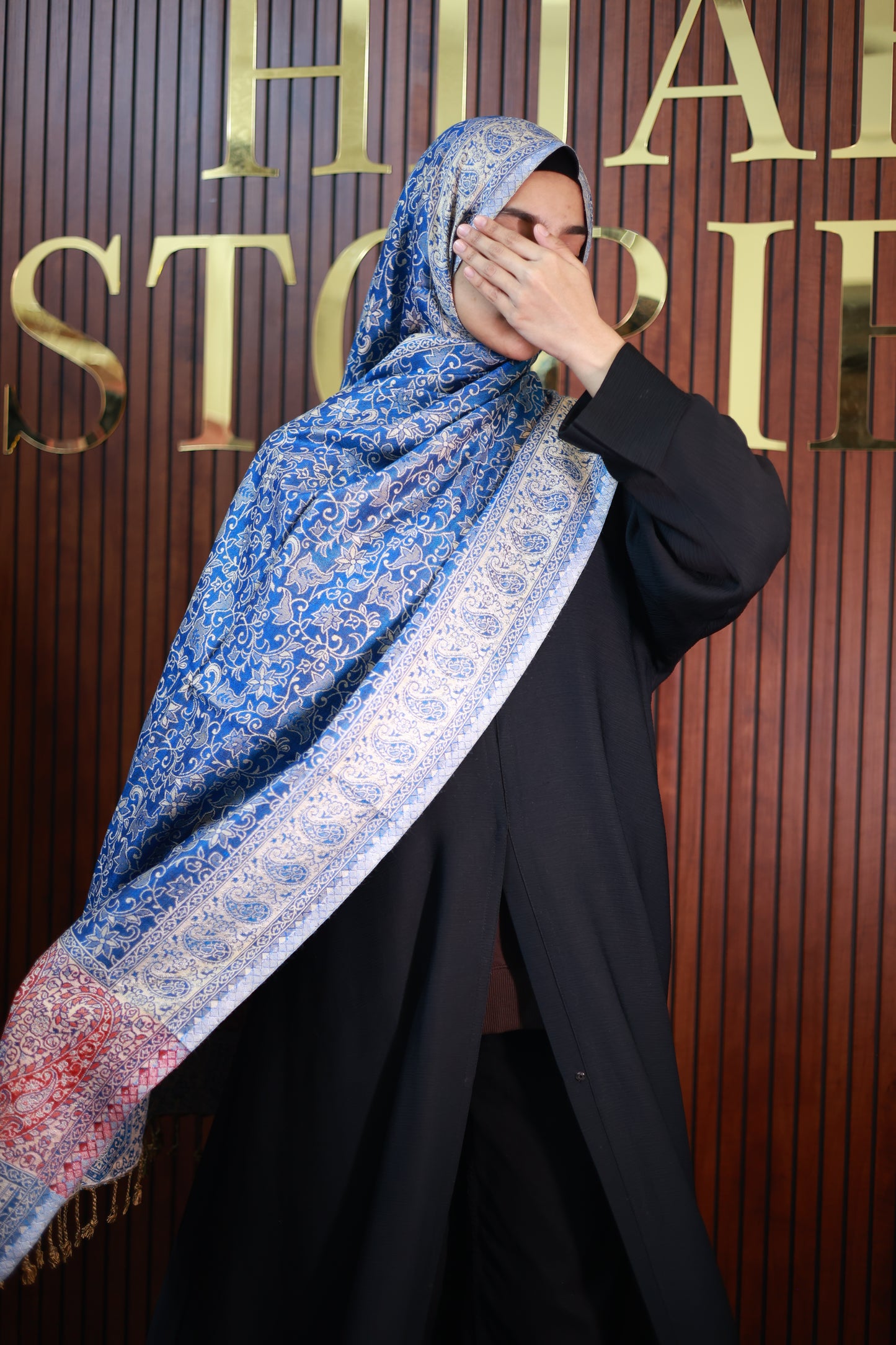 017 Premium Woven Pashmina Shawl Wrap Scarf