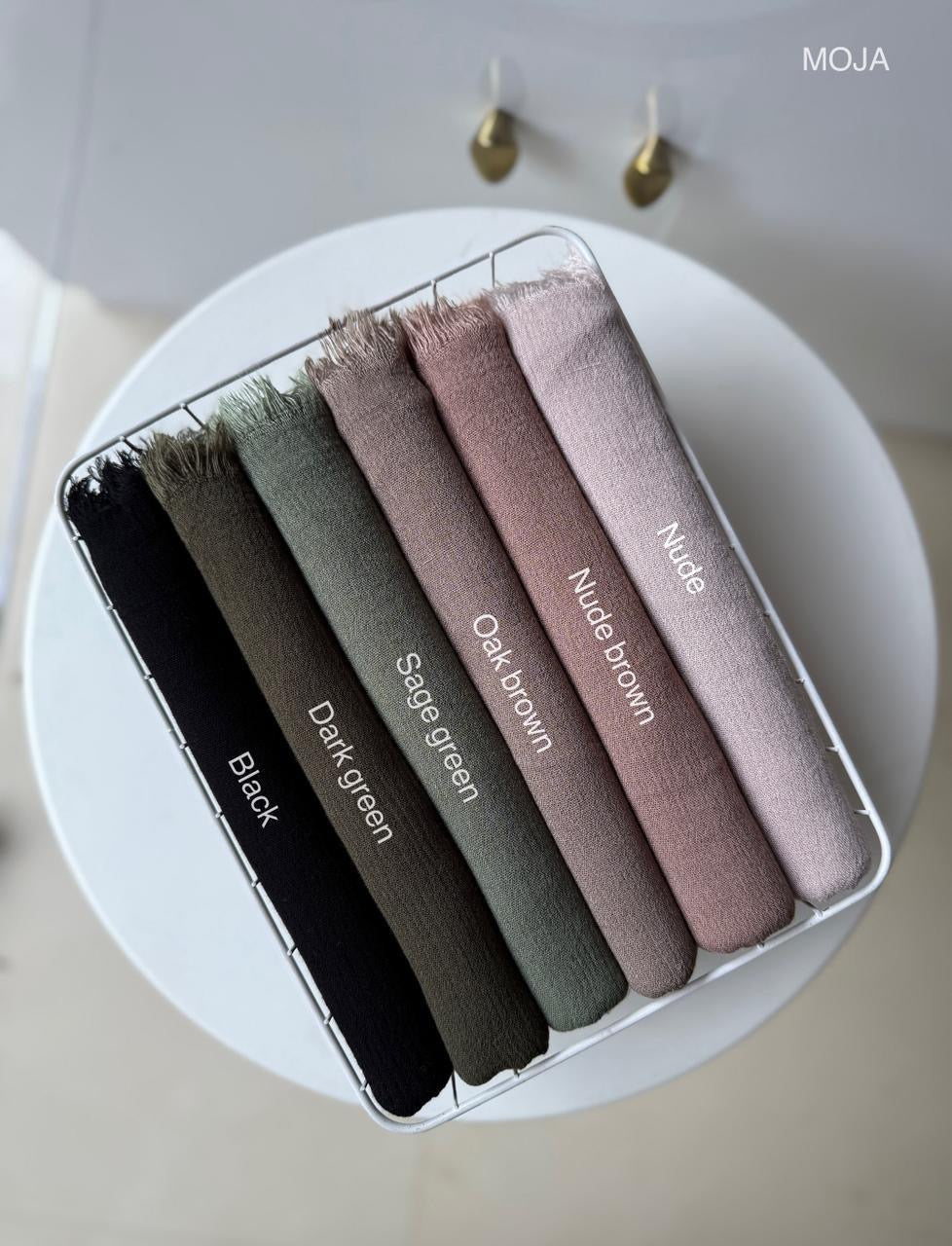 MOJA Modal Crinkle Cotton Hijabs