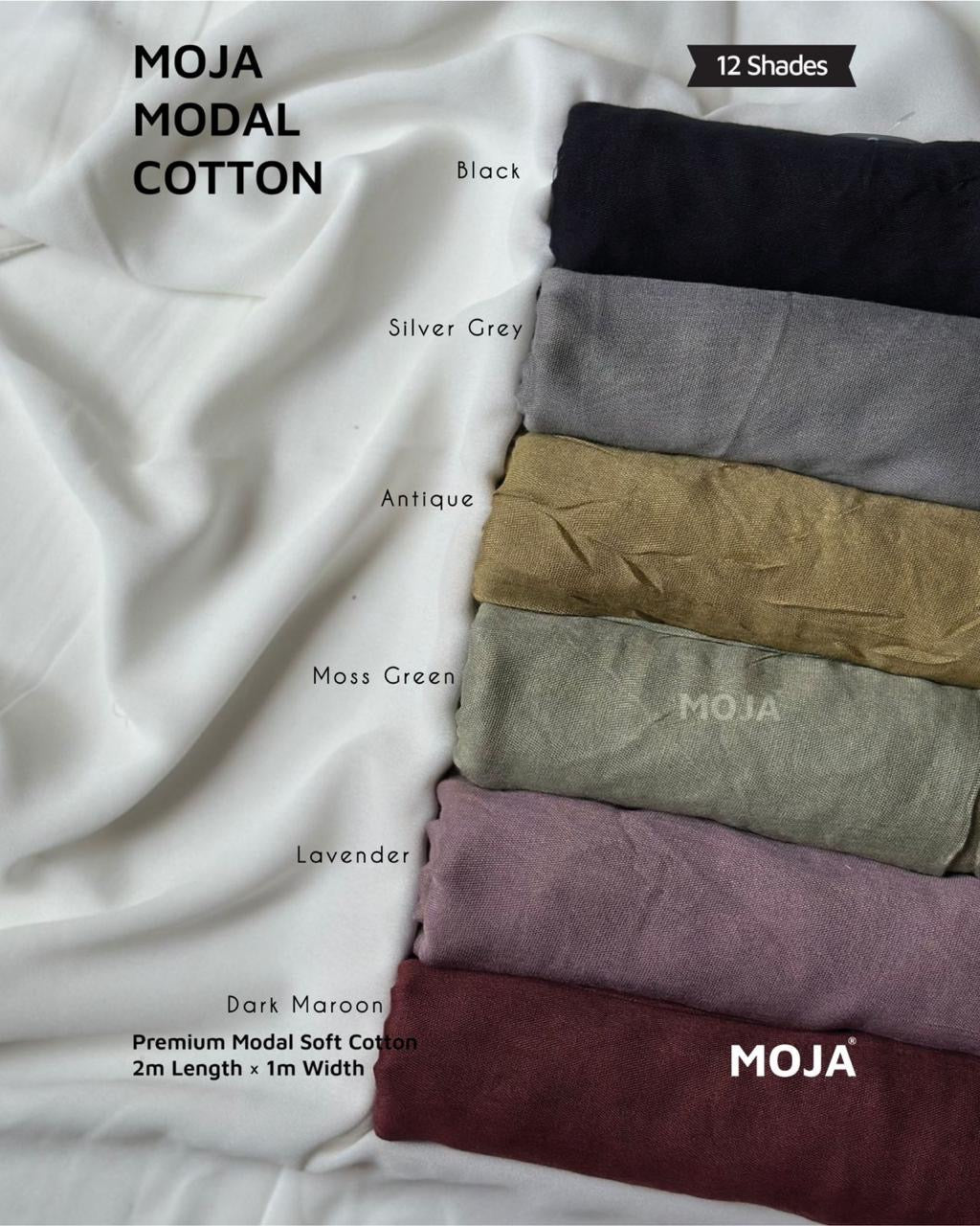 MOJA Modal Cotton Hijabs