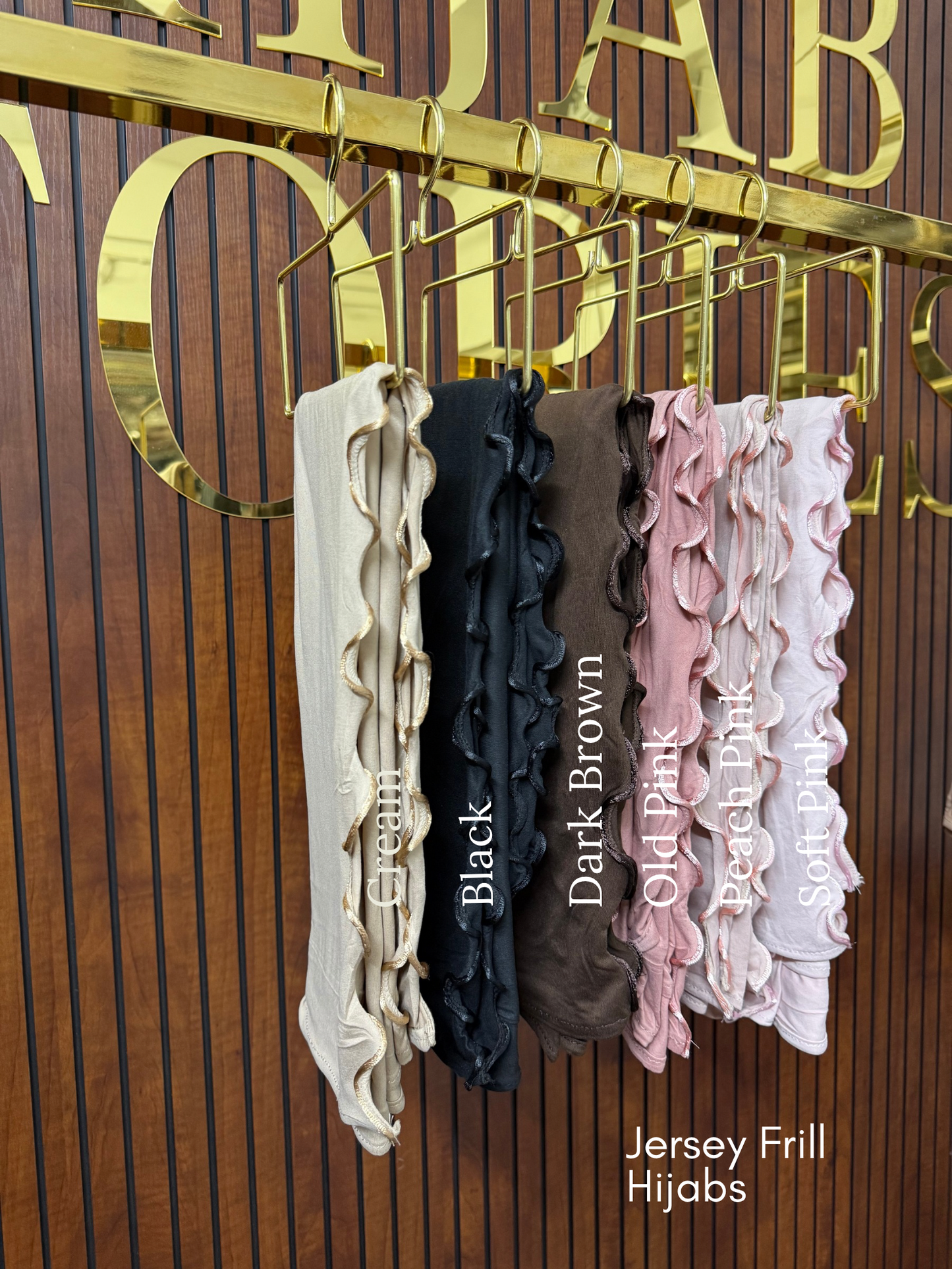 Premium Jersey Frill Hijabs
