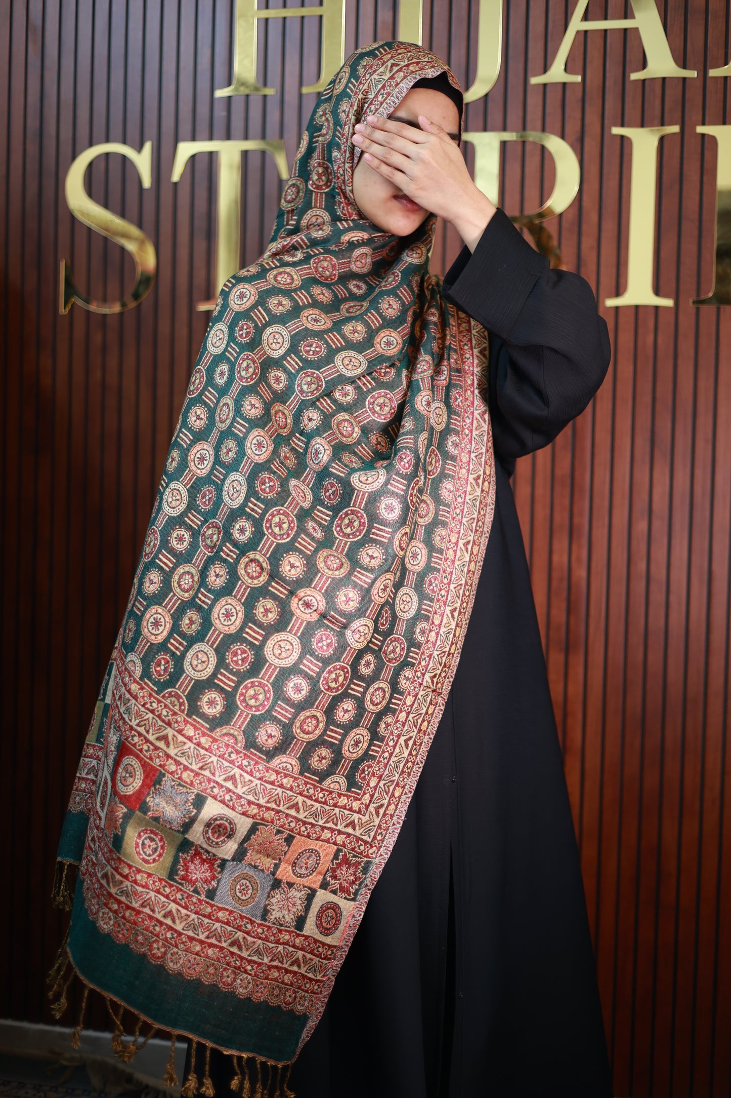 015 Premium Woven Pashmina Shawl Wrap Scarf