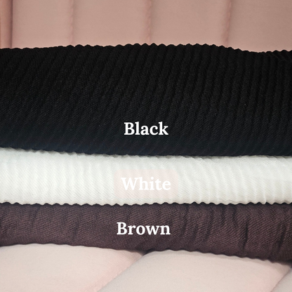 Premium Pleated Internet Cotton Hijabs